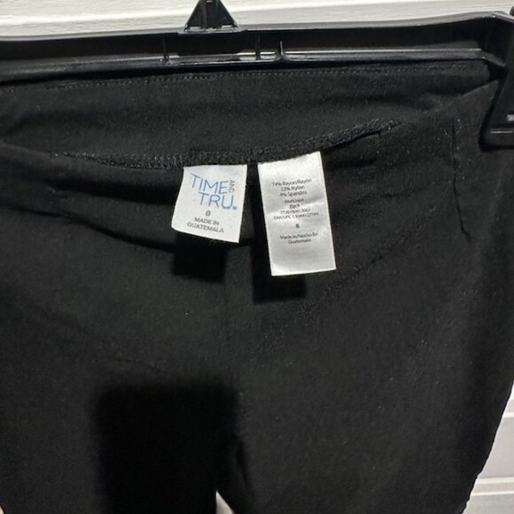 Women's Time and Tru Ankle Pants - Black - Picture 2 of 3